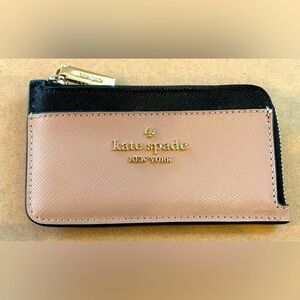 Kate spade Madison colorblock saffiano card holder